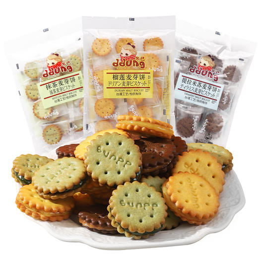 冬己麦芽饼干提拉米苏味106g 商品图0