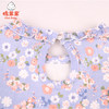 棉果果春秋款女童磨毛棉毛加网纱碎花连衣裙M122700221065 商品缩略图2