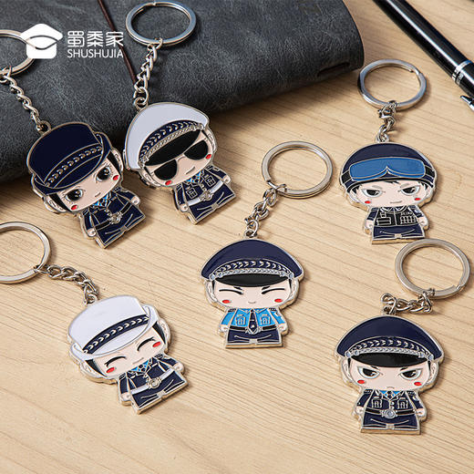 【蜀黍家二代公仔钥匙扣】萌翻天的烤漆钥匙扣 原班人马诉说J生活、J故事送礼礼品礼物 商品图3