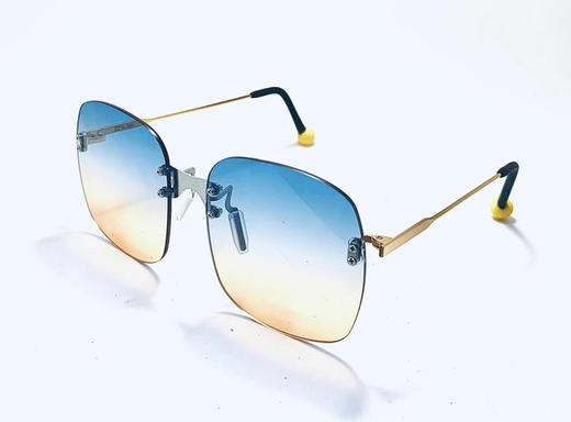 22DEGREE 拆卸遮阳盖方形墨镜 商品图3