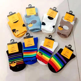 【10元4双】比尔儿童堆堆潮袜（1217975）