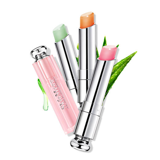 【买一送一】肌肤之食温感变色口红补水保湿防干裂显色口红不掉色3.2g/支 商品图1