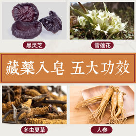 【买一送一】肌肤之食藏药手工皂 男女深层清洁手工皂