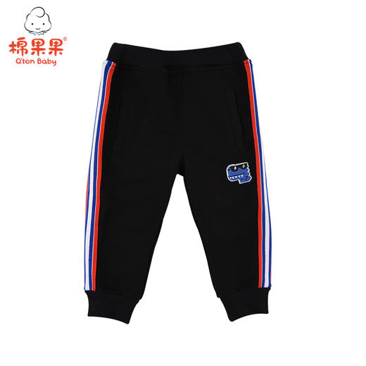 棉果果春秋季男童时尚运动长裤 M312200219521 商品图0
