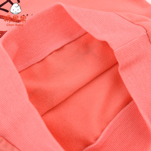 棉果果春秋女童上衣小毛圈猫咪圆领卫衣M122180221099 商品图3