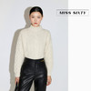 Miss Sixty2020冬季新款半高领绞花毛衣毛织套头衫女604RJ0410000 商品缩略图0