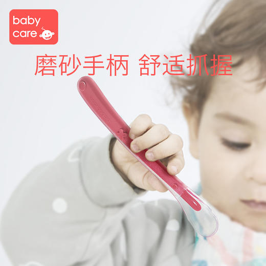 【babycare好物集】babycare宝宝硅胶软勺 新生儿婴儿喂水勺子餐具儿童吃饭辅食碗勺 商品图5