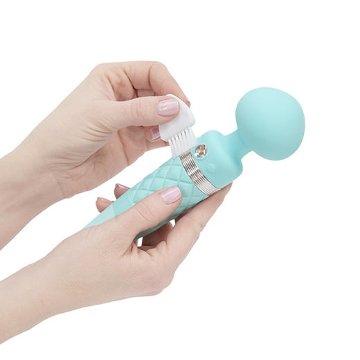 加拿大Swan Pillow Talk畅享旋转加温女用震动AV棒成人情趣玩具 商品图8