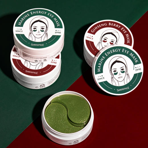 香蒲丽眼膜最新款 淡化细纹黑眼圈紧致眼贴去皱纹眼袋抗皱60片贴 商品图1