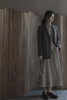 Margaret Howell 烟灰色格纹羊毛西装外套 商品缩略图3