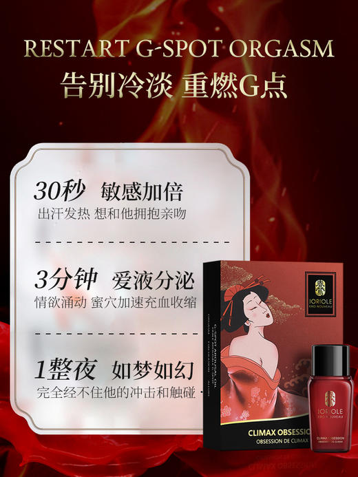 预售【荷兰进口 1滴高潮】春莺Joriole 私处合欢露10ml（独家专利） 商品图3