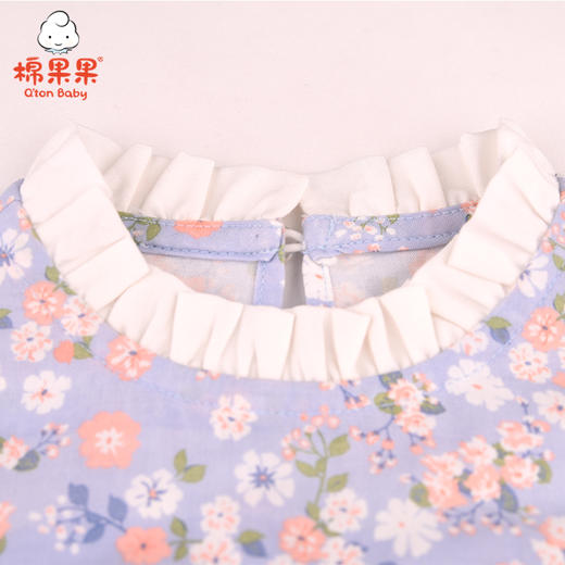 棉果果春秋款女童上衣梭织碎花衬衫M122150221058 商品图3