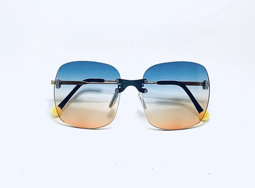 22DEGREE 拆卸遮阳盖方形墨镜 商品图1