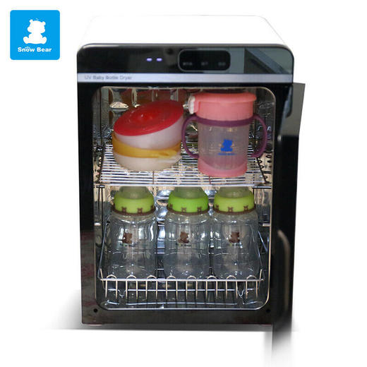 小白熊奶瓶消毒柜宝宝消毒锅婴儿紫外线奶瓶消毒器带烘干0636 商品图3