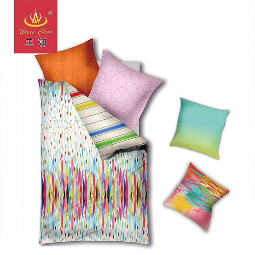 王朝家纺纯棉四件套阳光旅程 商品图0