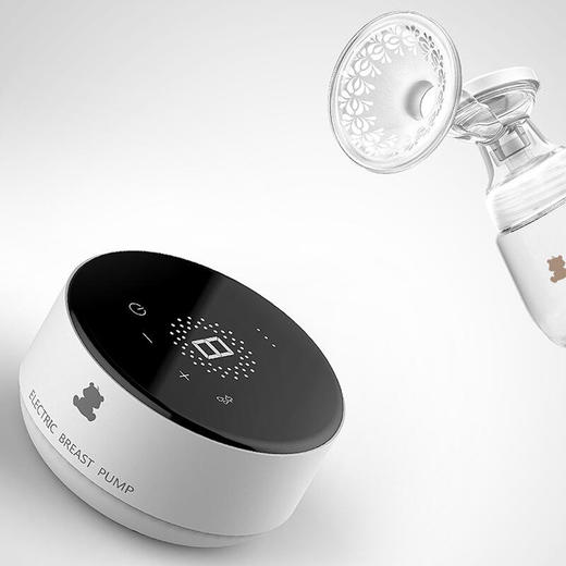 小白熊电动吸奶器吸乳器 商品图4