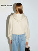 Miss Sixty2020冬季新款纯棉连帽字母抽褶套头卫衣女604TJ0270000 商品缩略图1