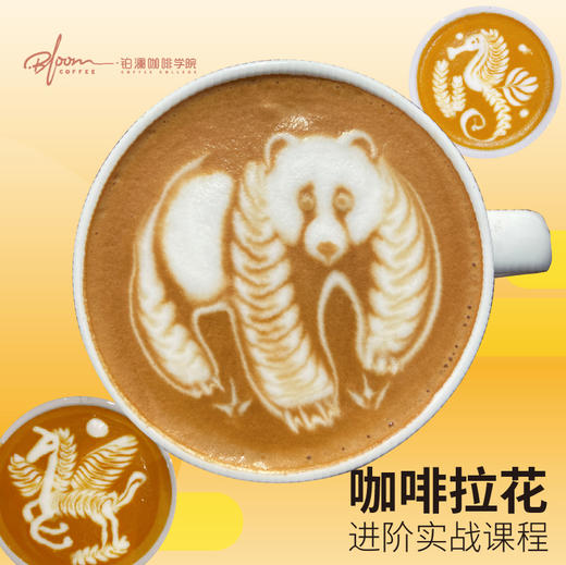 广州-咖啡拉花进阶实战课程 商品图0