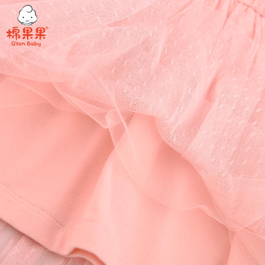 棉果果春秋女童氨棉汗布纱纱连衣裙M122700421106 商品图5