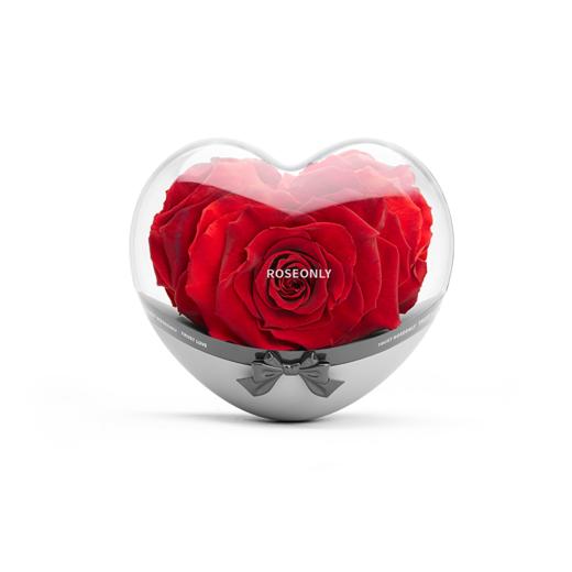 ROSEONLY 永生玫瑰-经典永续  心动心不倒翁礼盒 送女友礼物情人节礼品，情人节礼物 商品图0