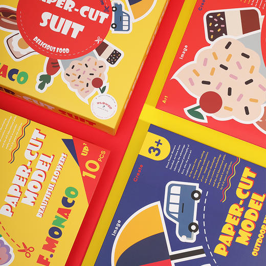 花芽卡通剪纸，多款剪纸主题，激发孩子动手兴趣~ 商品图1