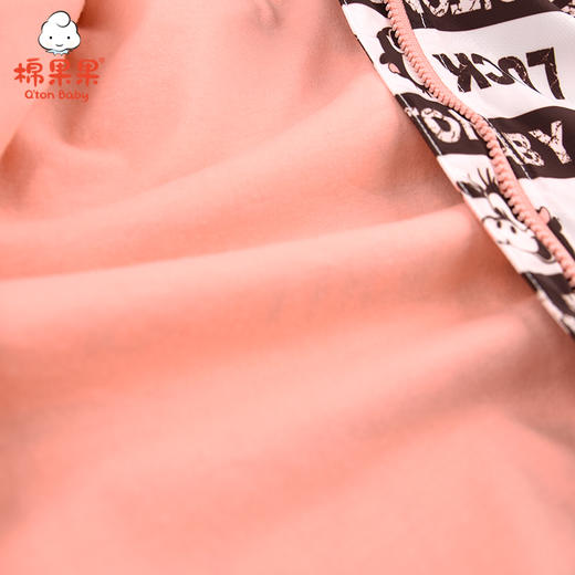 棉果果春秋女童挂里连帽长袖外套M122100321061 商品图3