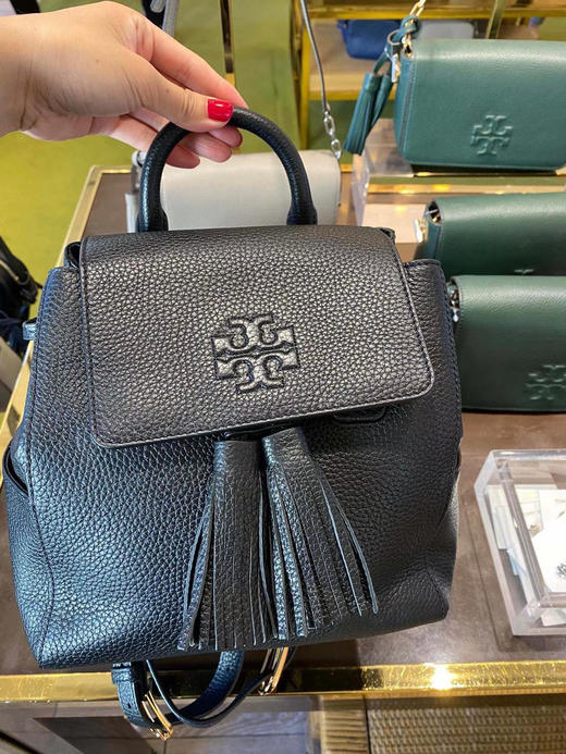 💰1399元直邮🇺🇸Toryburch /TB 真皮流苏抽绳THEA 双肩包 商品图0