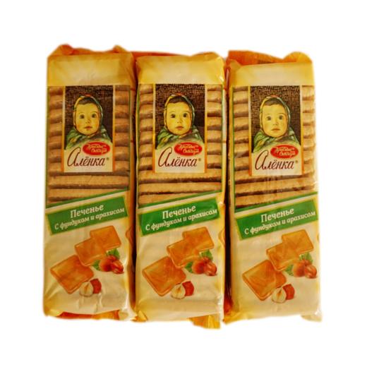 (巧克力味)俄罗斯爱莲巧饼干190g 商品图1