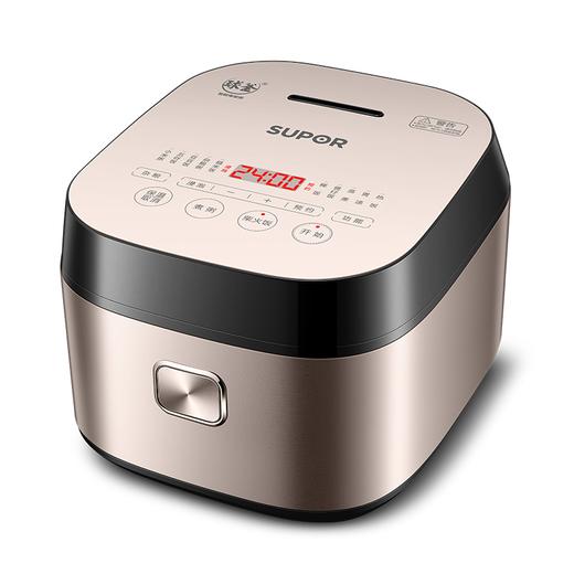 苏泊尔（509474）（SUPOR）电饭煲 SF50FC77 家用智能球釜大容量多功能电饭锅煮饭5升 可拆洗内盖 陶晶球釜 商品图0