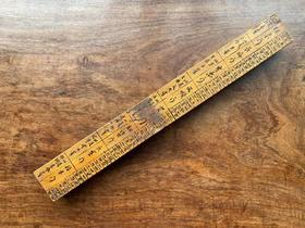 杉木制老鲁班尺 ， 顺丰包邮