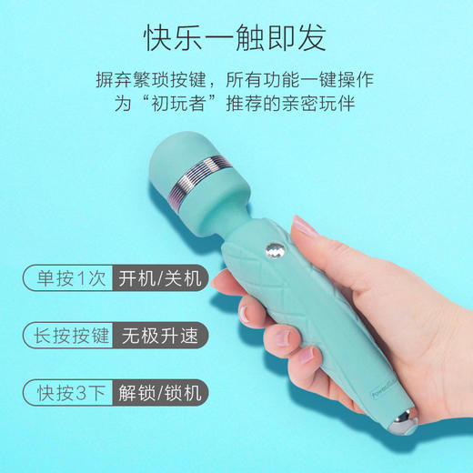加拿大品牌BMS Pillow Talk 炽眠女用震动AV棒 商品图1
