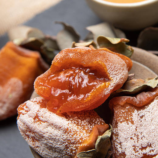 *2月5日-20日快递停发*2020年新货 富平流心柿饼  美味流心 礼盒精品520g/盒（约11-13只独立小包） 商品图0