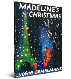 【圣诞绘本】【廖彩杏推荐】Madeline's Christmas    玛德琳的圣诞节   韵律儿歌  节庆绘本