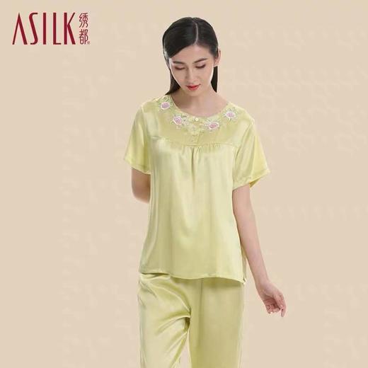 8F  ASILK绣都 手绣睡衣套 商品图0