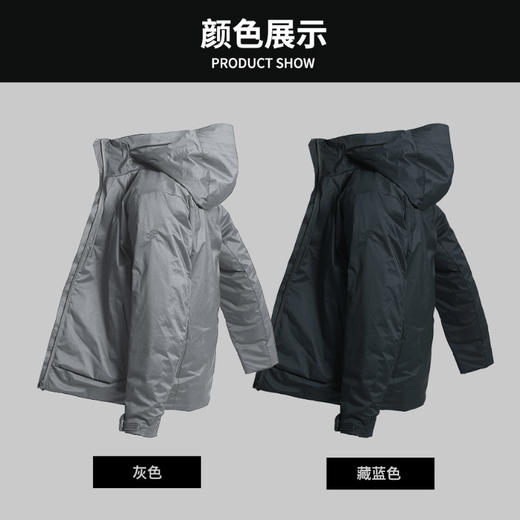 鹰爪行动鹰翼户外防寒羽绒服男士冬季加厚防寒服防水羽绒衣户外保暖外套 商品图2