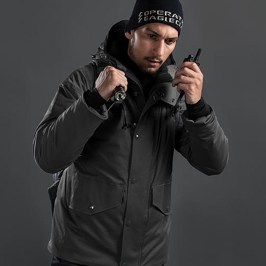 鹰爪行动驭寒者棉服重装防寒棉服冬季厚棉大衣 商品图1