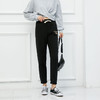 秋冬新款休闲裤女秋冬加绒加厚裤子外穿宽松中高腰束脚运动裤女XZ3605 商品缩略图0