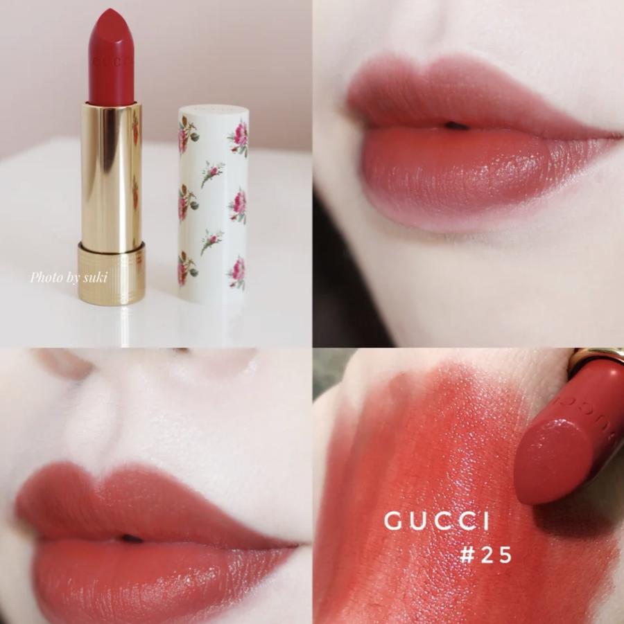 gucci碎花口红 25