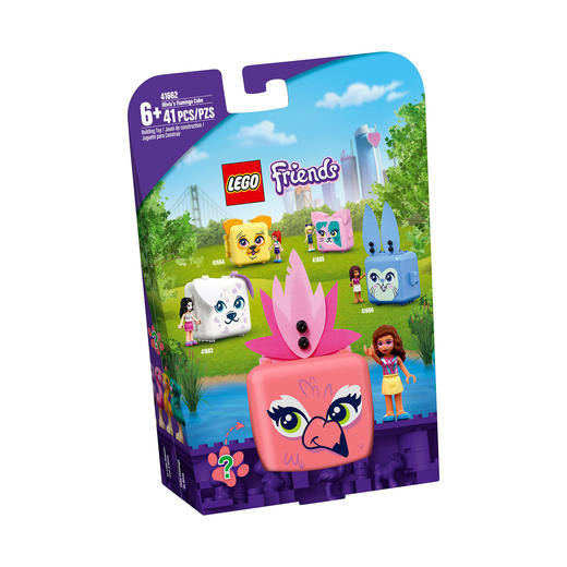 乐高LEGO 奥莉薇亚的火烈鸟百趣游戏盒41662 商品图0