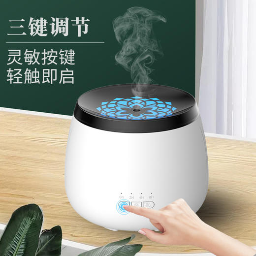 加湿器家用静音卧室大容量便携宿舍学生办公室桌面车载净化空气喷雾补水加湿器DQ20614 商品图1