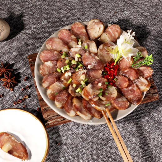 已熏好【胡家小猪】烟熏麻辣香肠腊肠顶坛花椒融入贵州辣椒508g 商品图2