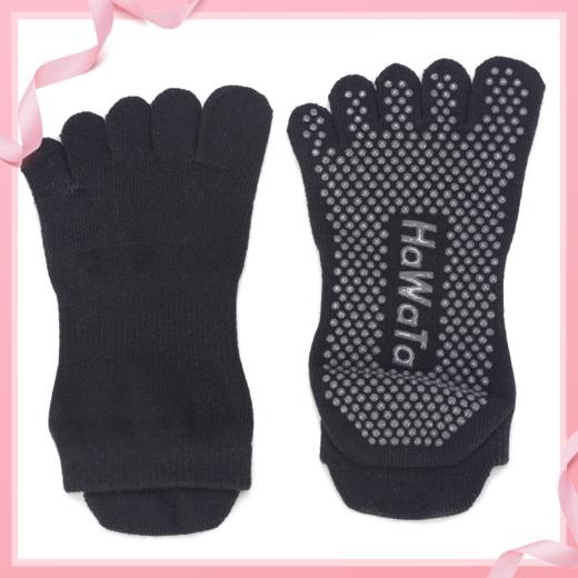 《15送1》HaWaTa华威特五指瑜伽袜硅胶防滑瑜伽袜普拉提瑜伽袜 商品图2