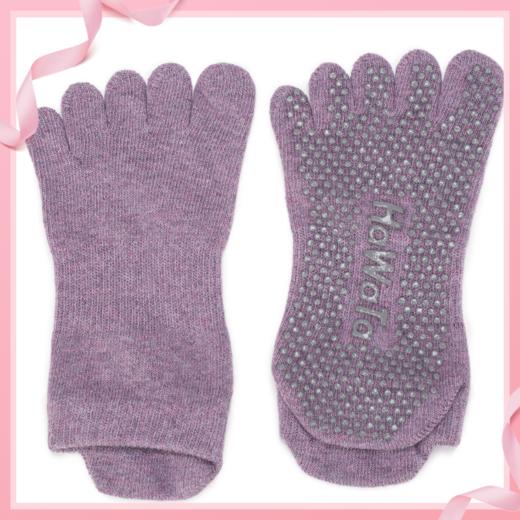 《15送1》HaWaTa华威特五指瑜伽袜硅胶防滑瑜伽袜普拉提瑜伽袜 商品图1