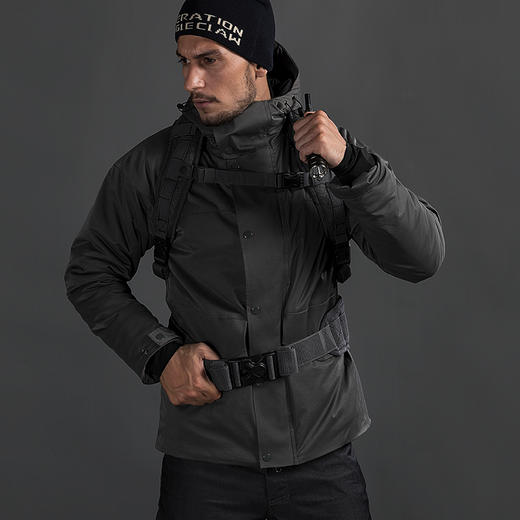 鹰爪行动驭寒者棉服重装防寒棉服冬季厚棉大衣 商品图3