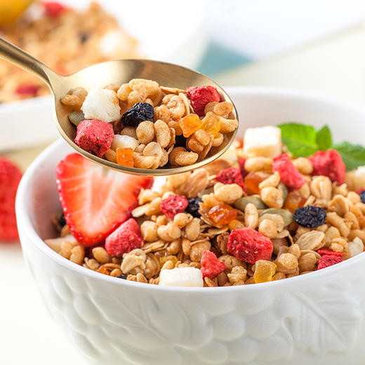 福事多水果谷粒早餐麦片600g/袋