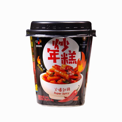 160g必品阁火爆劲辣炒年糕