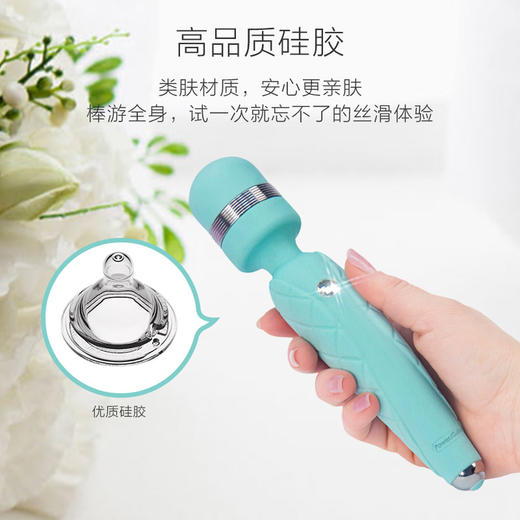 加拿大品牌BMS Pillow Talk 炽眠女用震动AV棒 商品图9