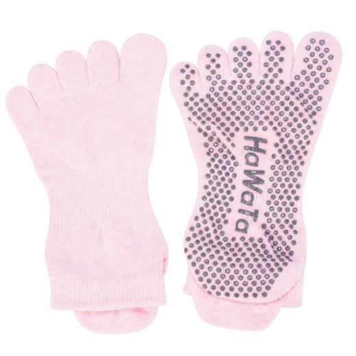 《15送1》HaWaTa华威特五指瑜伽袜硅胶防滑瑜伽袜普拉提瑜伽袜 商品图3