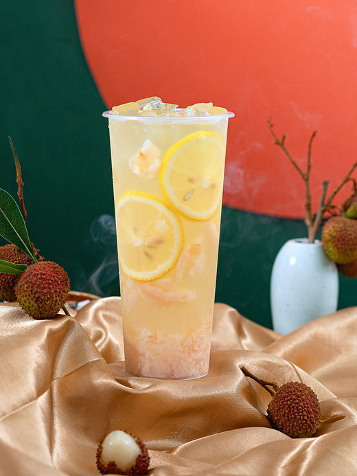 糖水荔枝罐头 日盛食品糖水荔枝罐头850g荔枝果肉荔枝酱荔枝粒 商品图2