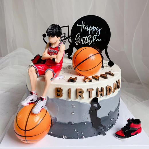 【流川枫】- 篮球蛋糕 - 生日蛋糕 商品图2
